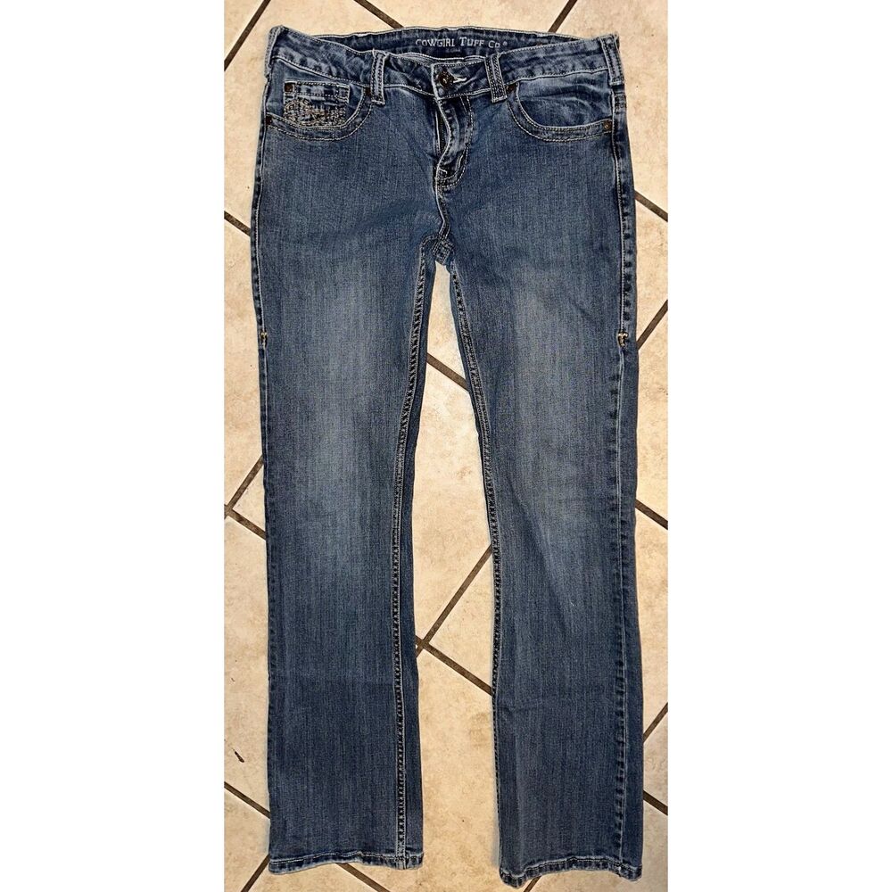 Women's Cowgirl Tuff Co Bootcut Jeans Size 32x35